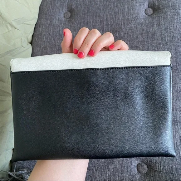 J Crew Leather Envelope Bag - Picture 4 of 6
